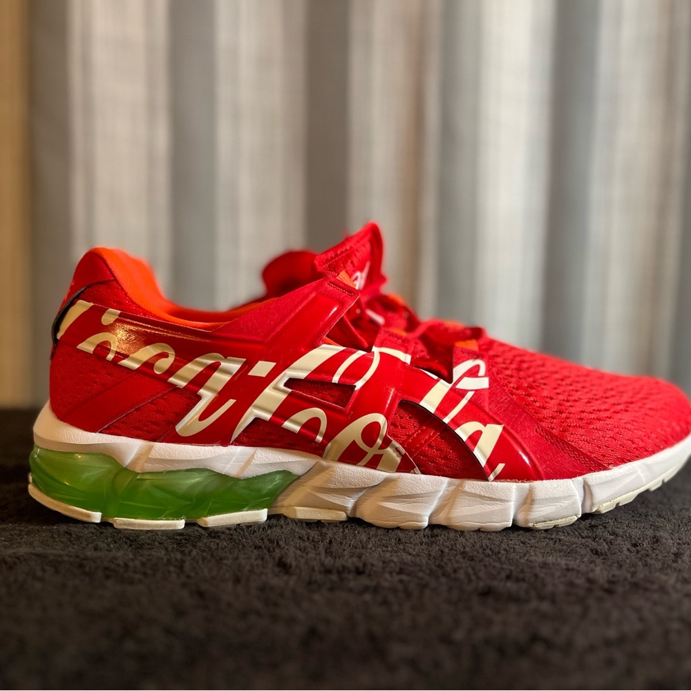 Size 12 - ASICS Coca-Cola x Gel Quantum 90 Red